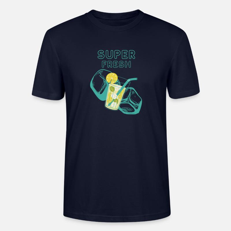 Super fresh Summer Design - Stanley/Stella Unisex Bio-T-Shirt CRAFTER - Navy