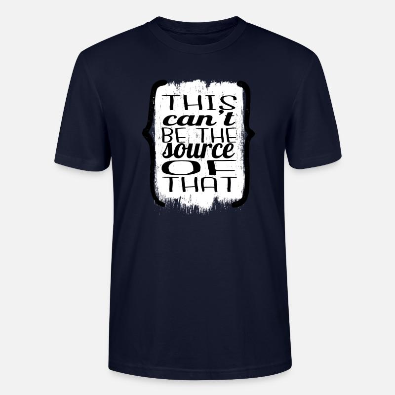 programming language - Stanley/Stella Unisex Bio-T-Shirt CRAFTER - Navy