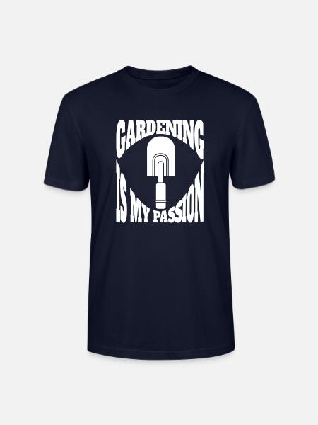 Gärtner Hobbygärtner Geschenk Garten Obstgarten - Stanley/Stella Unisex Bio-T-Shirt CRAFTER - Navy