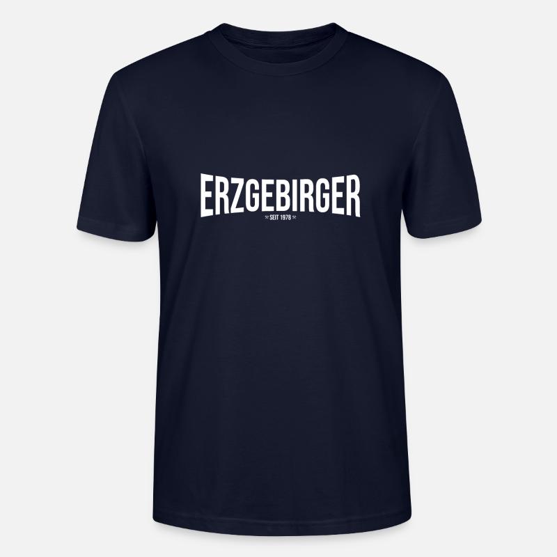 Erzgebirger seit 1978 - Stanley/Stella Unisex Bio-T-Shirt CRAFTER - Navy