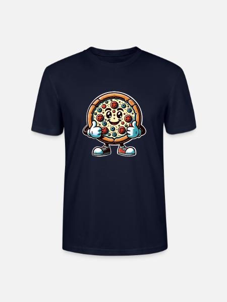 Pizza - Stanley/Stella Unisex Bio-T-Shirt CRAFTER - Navy