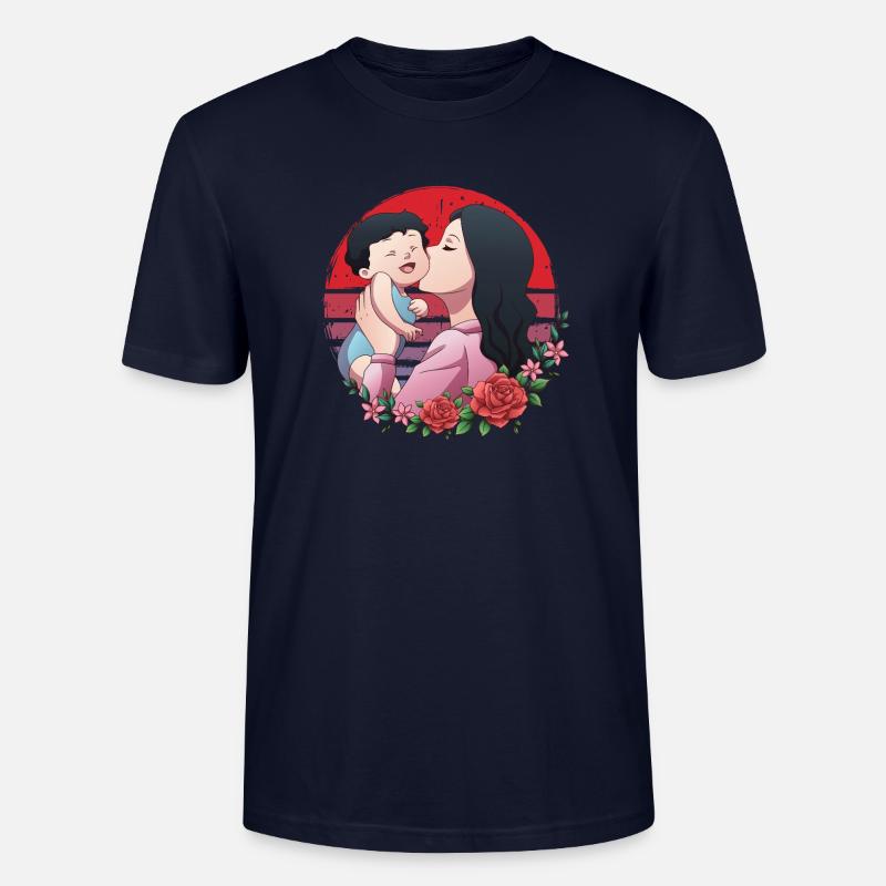 Mama der Fee Eins - Stanley/Stella Unisex Bio-T-Shirt CRAFTER - Navy