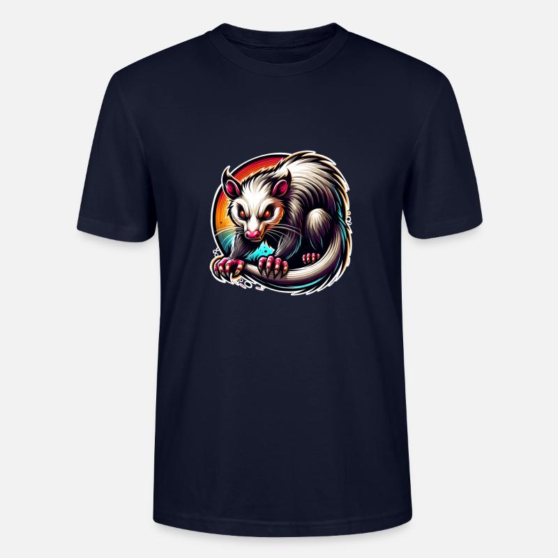 Opossum - Stanley/Stella Unisex Bio-T-Shirt CRAFTER - Navy