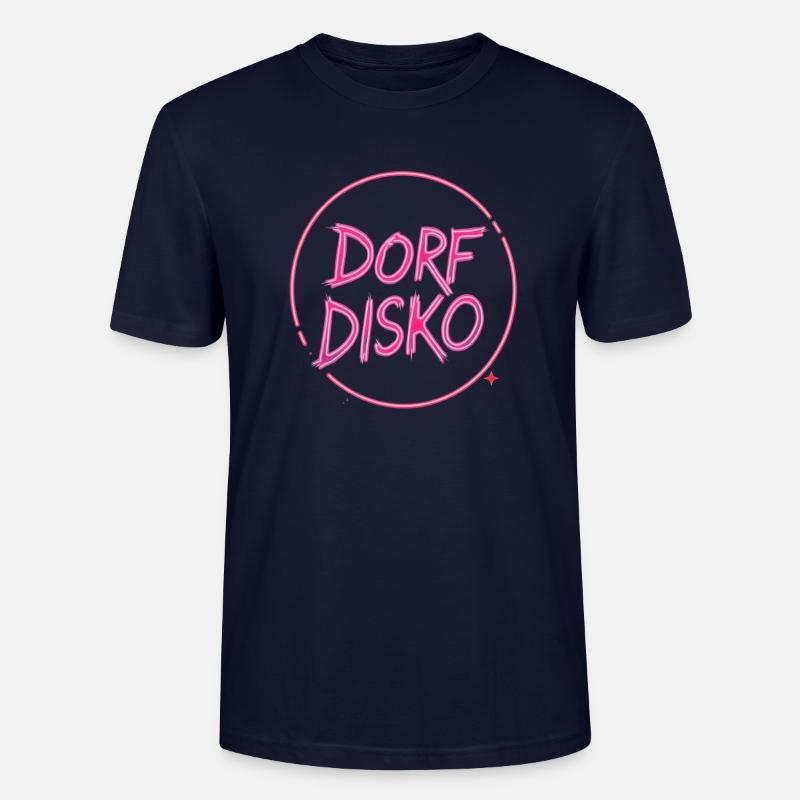 Dorf DISKO - Stanley/Stella Unisex Bio-T-Shirt CRAFTER - Navy