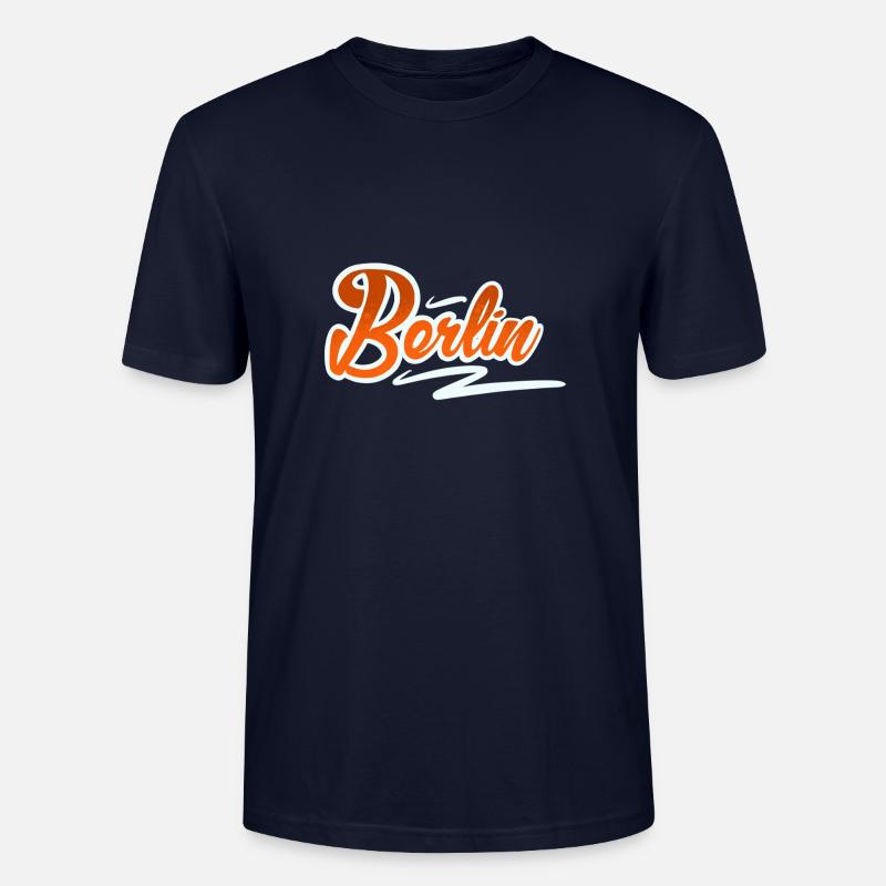 Berlin - Stanley/Stella Unisex Bio-T-Shirt CRAFTER - Navy