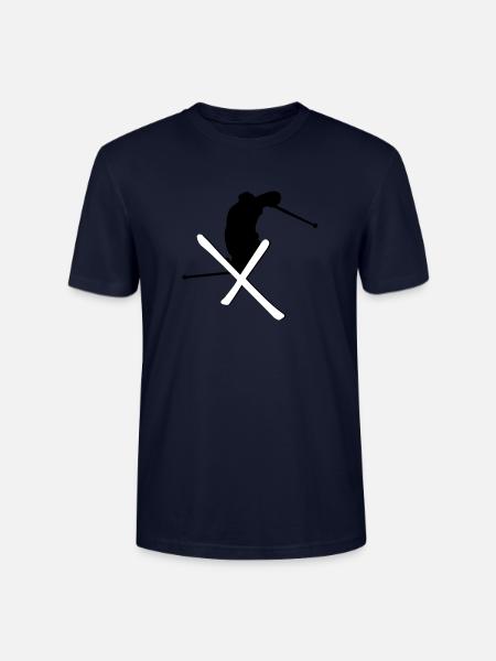Ski - Freestyle - Stanley/Stella Unisex Bio-T-Shirt CRAFTER - Navy