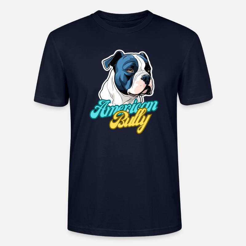 American Bully - Conception - T-shirt bio CRAFTER Stanley Stella Unisexe - marine