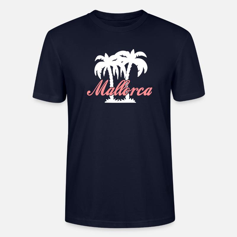 Mallorca 2C - Farbwechsel - Stanley/Stella Unisex Bio-T-Shirt CRAFTER - Navy