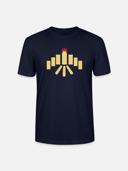 Kubb - Stanley/Stella CRAFTER Unisex Organic T-Shirt - navy