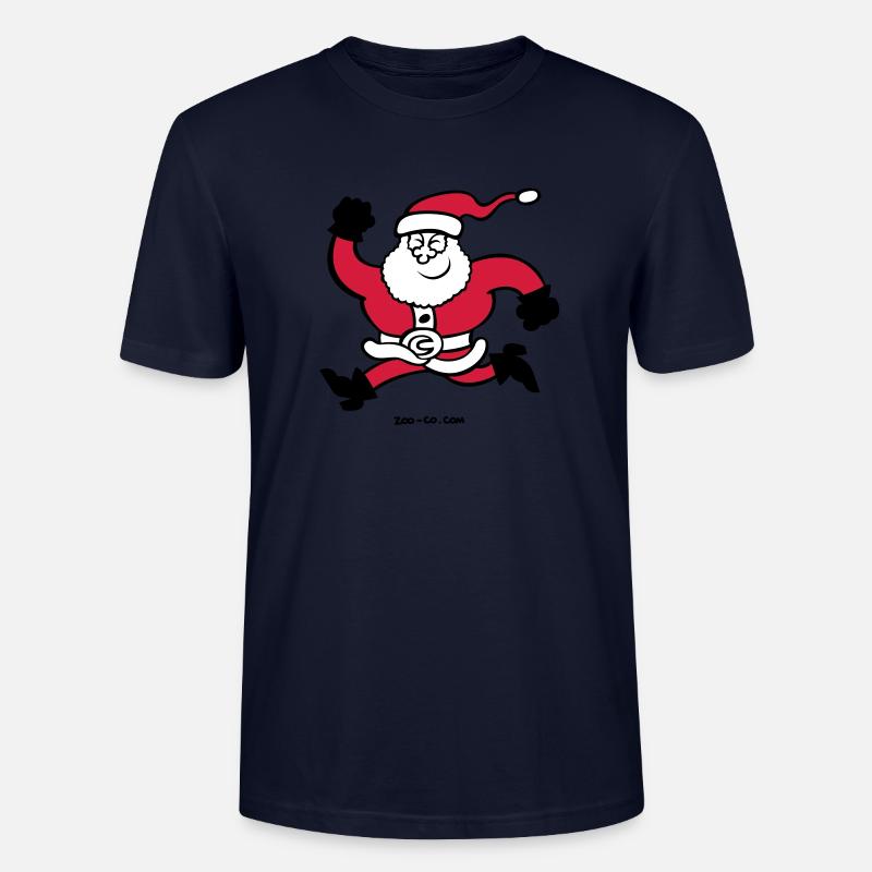 Exécution de Père Noël - T-shirt bio CRAFTER Stanley Stella Unisexe - marine