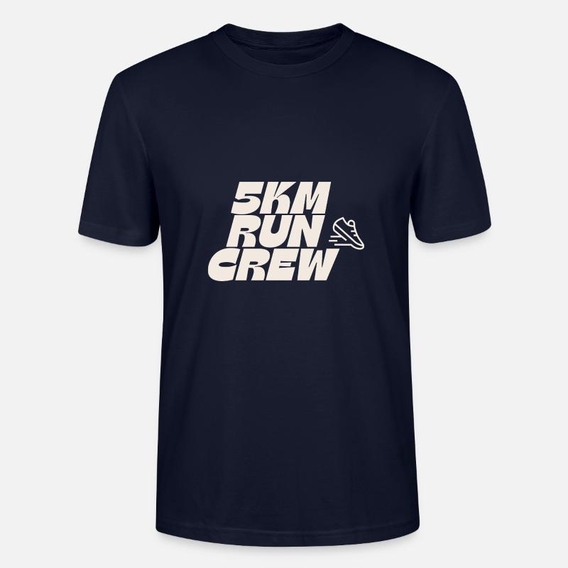 5 km COURSE D’ÉQUIPAGE - T-shirt bio CRAFTER Stanley Stella Unisexe - marine