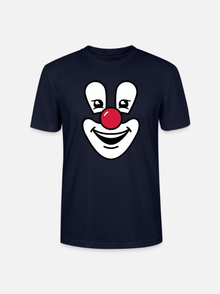 Clown - Stanley/Stella Unisex Bio-T-Shirt CRAFTER - Navy