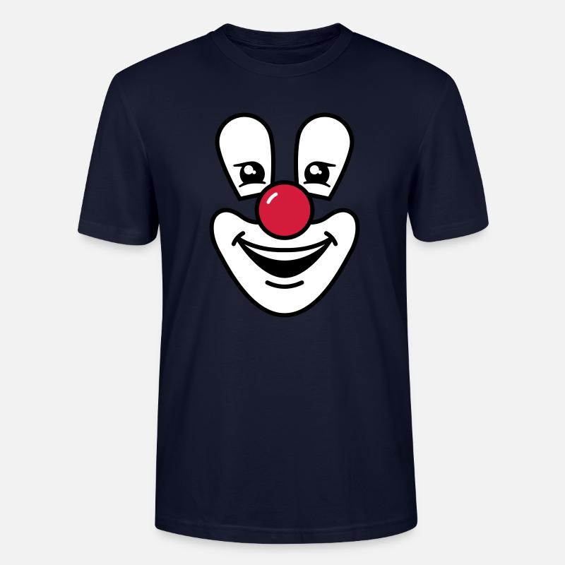 Clown - T-shirt bio CRAFTER Stanley Stella Unisexe - marine
