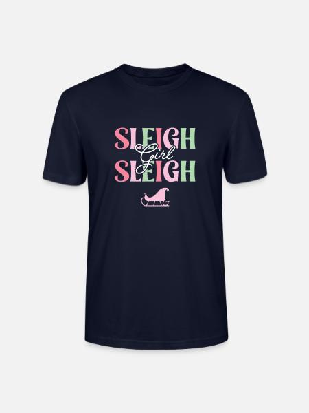 Schlitten Mädchen Schlitten - Stanley/Stella Unisex Bio-T-Shirt CRAFTER - Navy