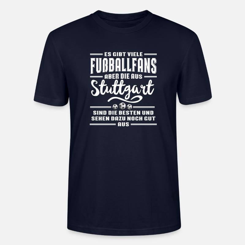Fußball Stuttgart - Stanley/Stella Unisex Bio-T-Shirt CRAFTER - Navy