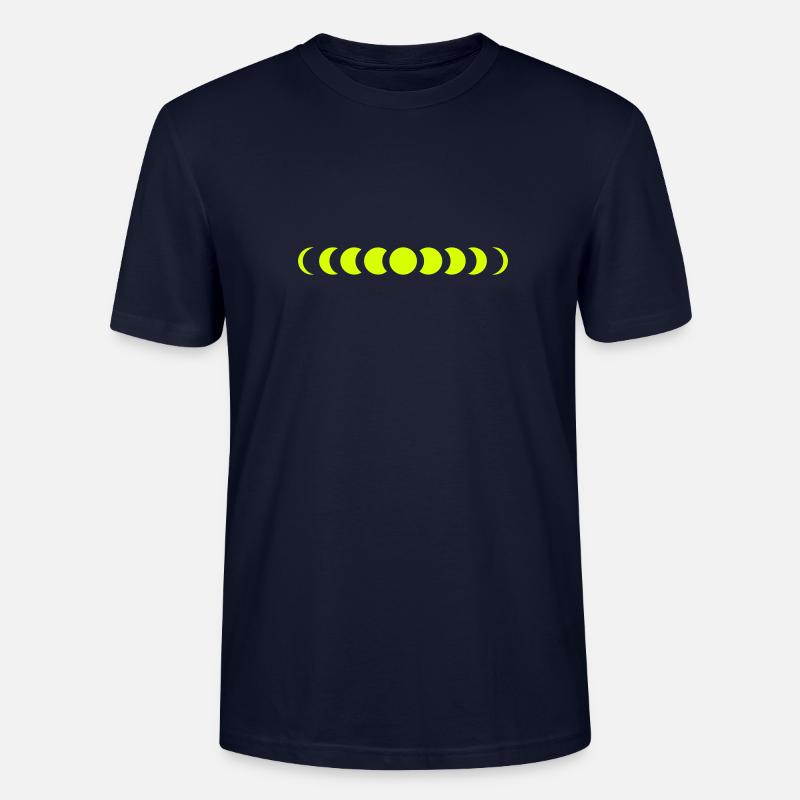 lune - T-shirt bio CRAFTER Stanley Stella Unisexe - marine