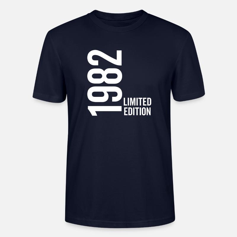 1982 Édition limitée - T-shirt bio CRAFTER Stanley Stella Unisexe - marine