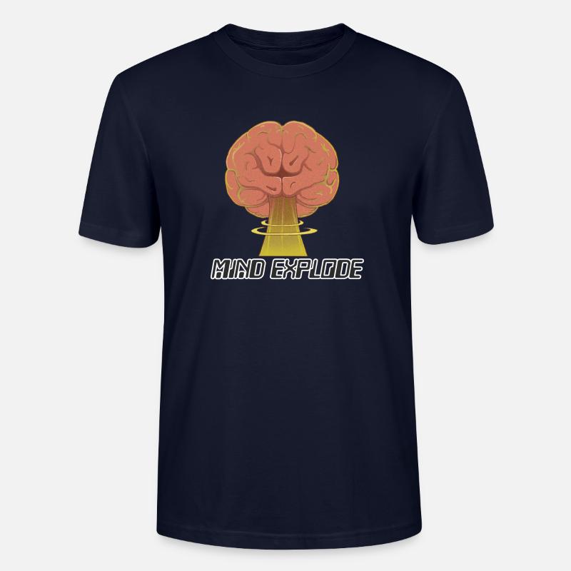 mind explode - Stanley/Stella Unisex Bio-T-Shirt CRAFTER - Navy