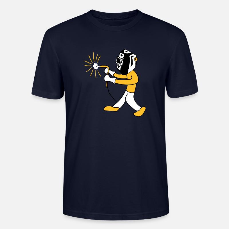 Welder - T-shirt bio CRAFTER Stanley Stella Unisexe - marine