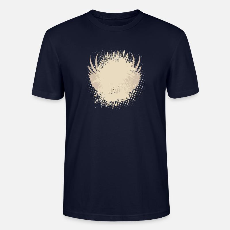 Vector background de - Stanley/Stella Unisex Bio-T-Shirt CRAFTER - Navy