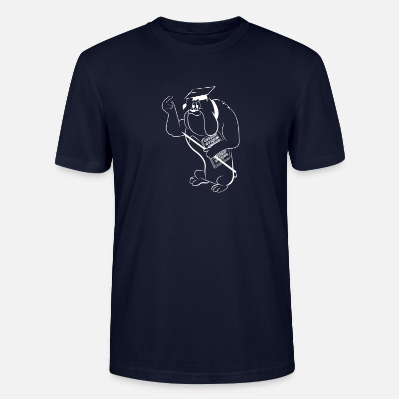 profspike 2 invers - Stanley/Stella Unisex Bio-T-Shirt CRAFTER - Navy