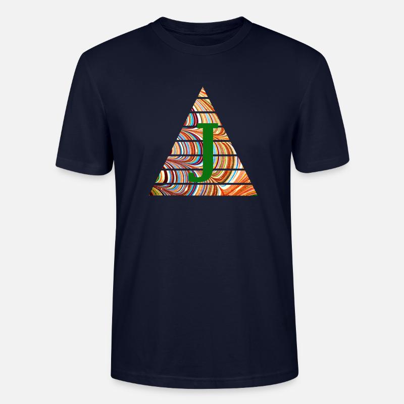 dreieck e 56 j - Stanley/Stella Unisex Bio-T-Shirt CRAFTER - Navy