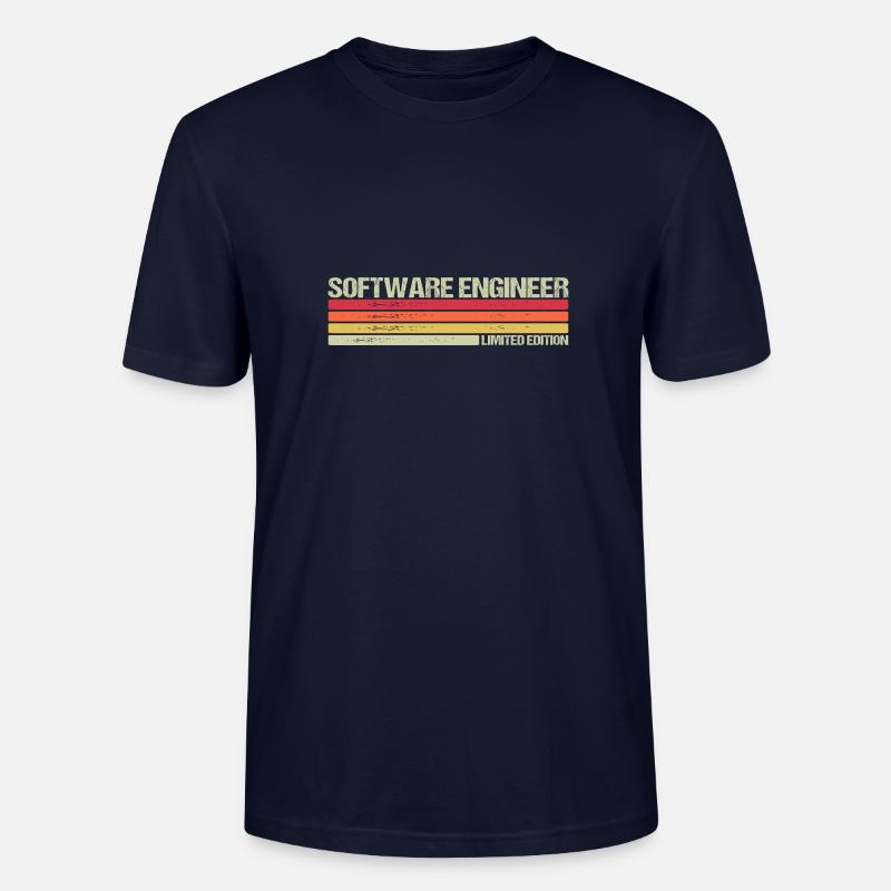 Software Engineer Limited Edition - Stanley/Stella Unisex Bio-T-Shirt CRAFTER - Navy