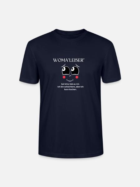 Woma*leiser* - Stanley/Stella Unisex Bio-T-Shirt CRAFTER - Navy