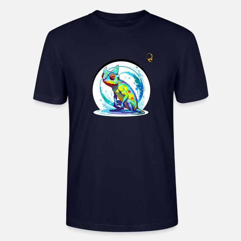 CAMALEATING - T-shirt bio CRAFTER Stanley Stella Unisexe - marine