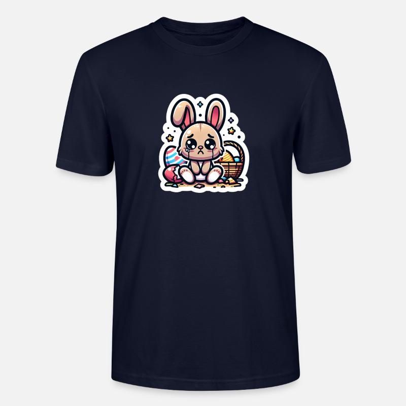 Sad Bunny - Stanley/Stella Unisex Bio-T-Shirt CRAFTER - Navy