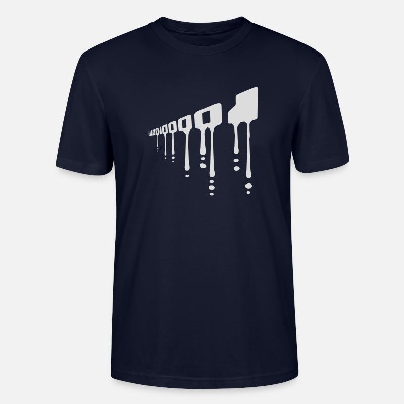 Binär Code Programm Sprache - Stanley/Stella Unisex Bio-T-Shirt CRAFTER - Navy