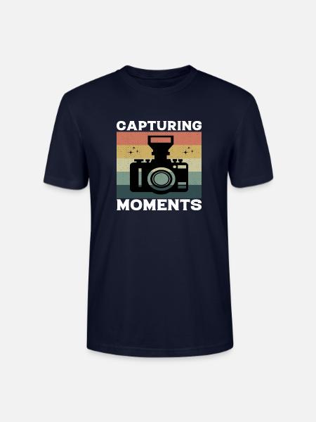 Capturing Moments - Stanley/Stella Unisex Bio-T-Shirt CRAFTER - Navy