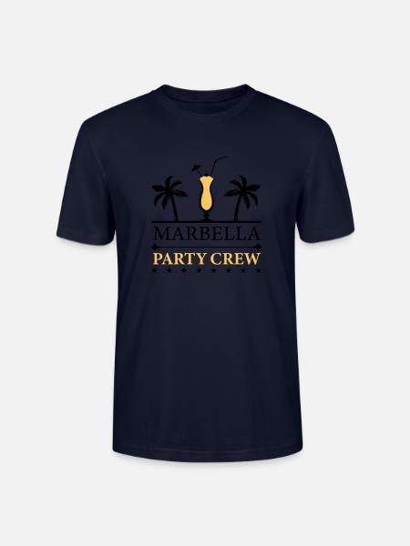 Equipaggio della festa di Marbella - Maglietta unisex ecologica CRAFTER di Stanley/Stella - navy