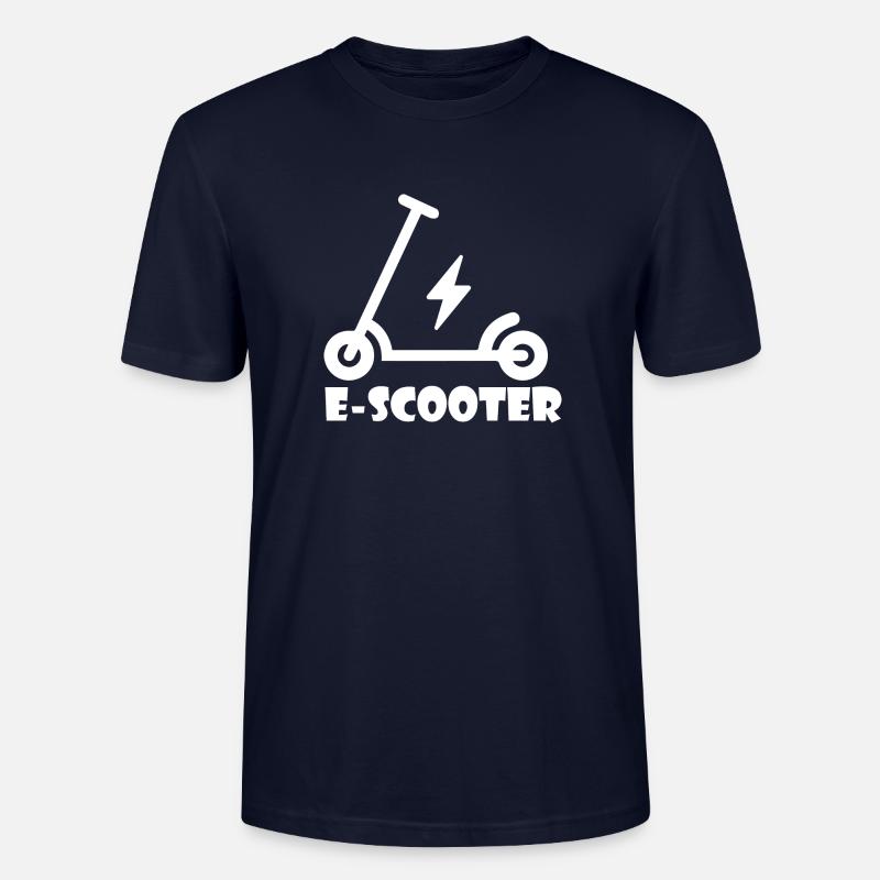 E-Scooter Roller Scooter - T-shirt bio CRAFTER Stanley Stella Unisexe - marine