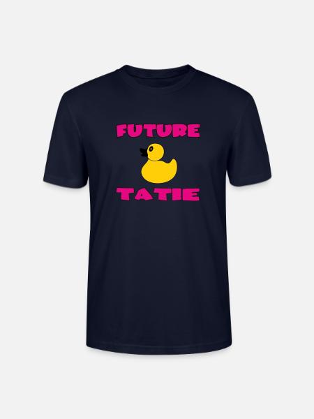 FUTURE AUNTIE AUNT - Stanley/Stella CRAFTER Unisex Organic T-Shirt - navy