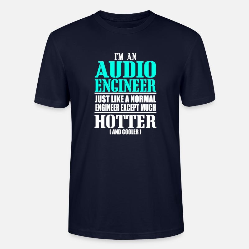 Tontechniker, Techniker - Stanley/Stella Unisex Bio-T-Shirt CRAFTER - Navy