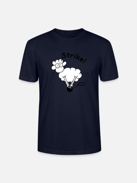 strike_bowl 1 - Stanley/Stella Unisex Bio-T-Shirt CRAFTER - Navy