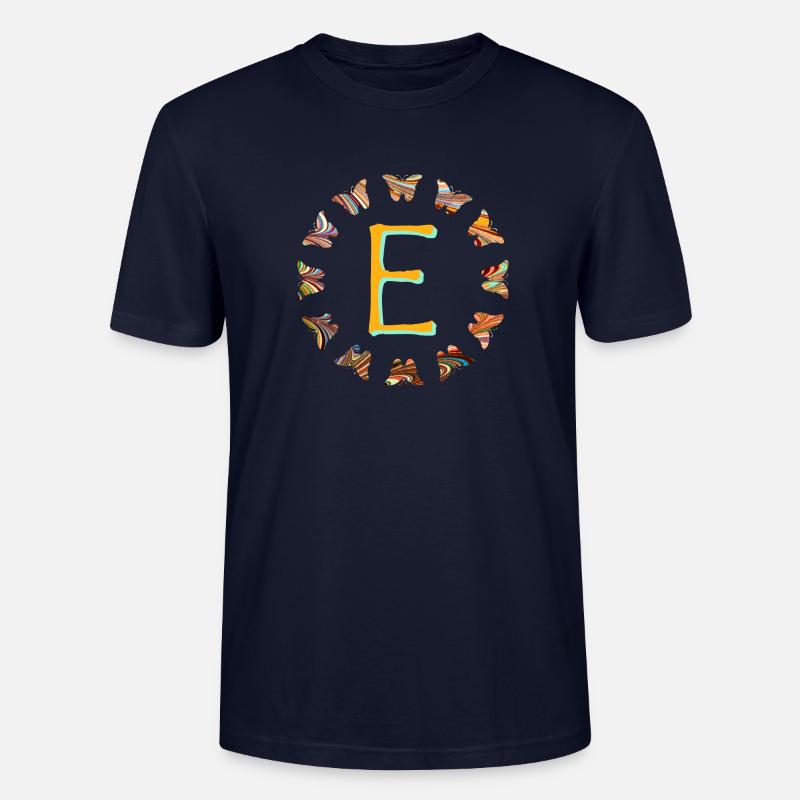 Papillons E 56 E - T-shirt bio CRAFTER Stanley Stella Unisexe - marine