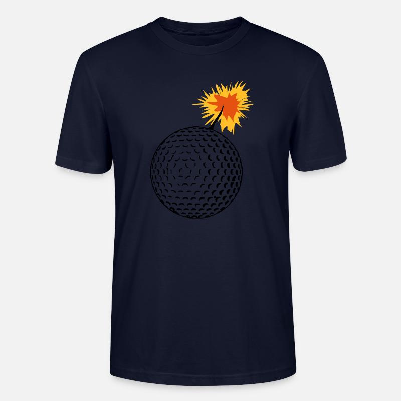 golfbombe - Stanley/Stella Unisex Bio-T-Shirt CRAFTER - Navy