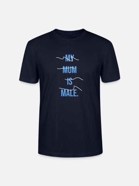 Meine Mutter ist männlich - Stanley/Stella Unisex Bio-T-Shirt CRAFTER - Navy