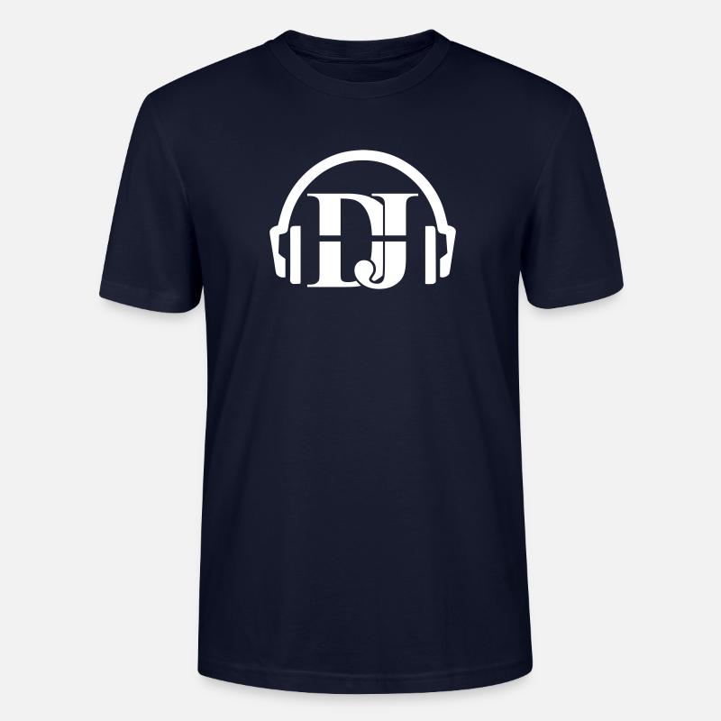 Casque DJ Techno Design et DJ - T-shirt bio CRAFTER Stanley Stella Unisexe - marine