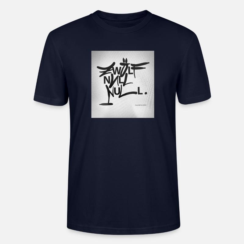 ZWÖLF_Null_Null - Stanley/Stella Unisex Bio-T-Shirt CRAFTER - Navy