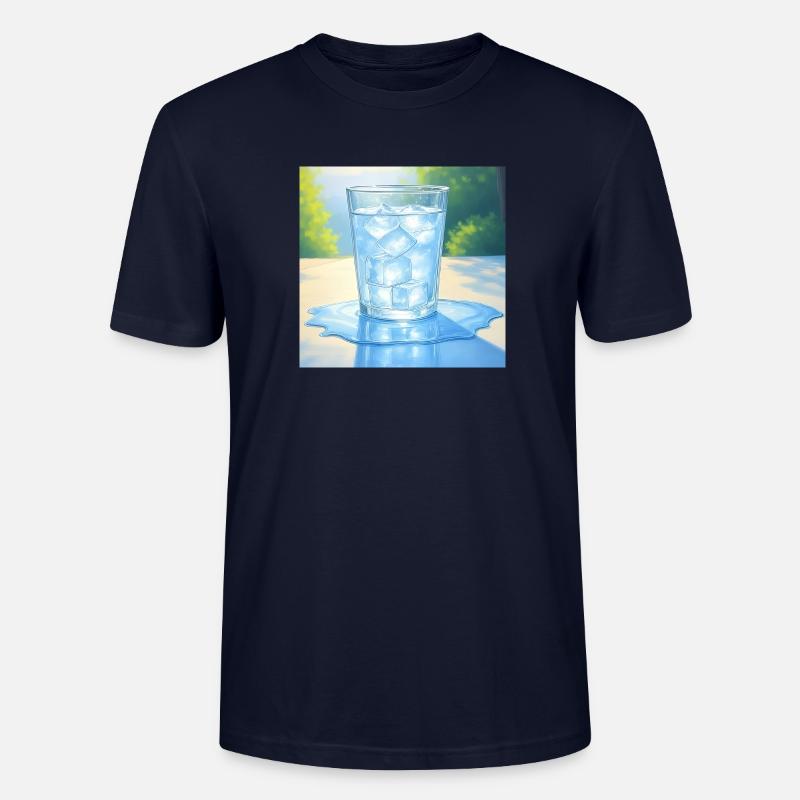 Ein Eis in der Sonne - Stanley/Stella Unisex Bio-T-Shirt CRAFTER - Navy