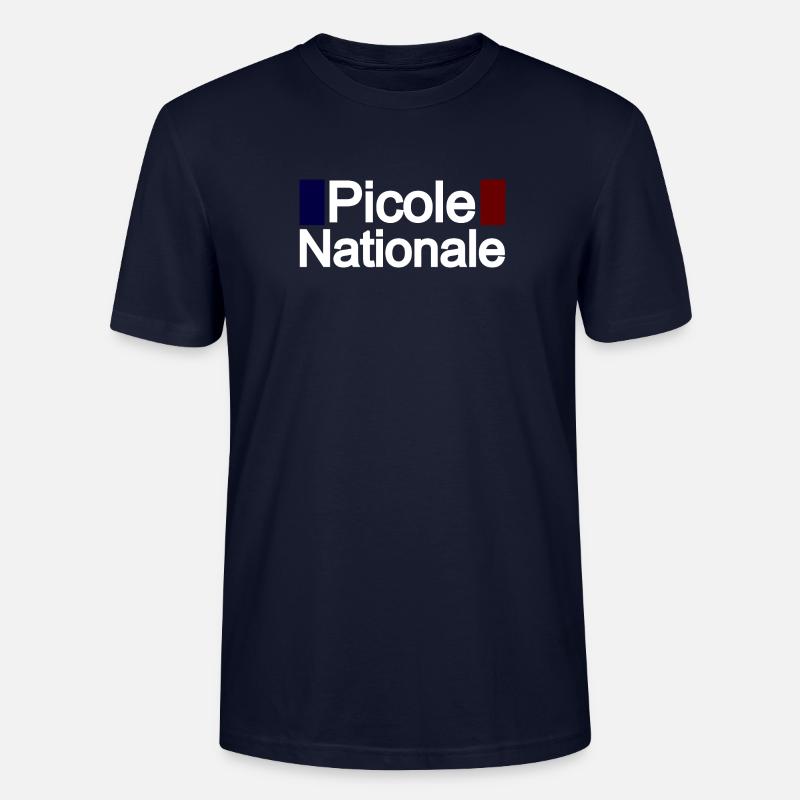 Picole nationale - T-shirt bio CRAFTER Stanley Stella Unisexe - marine