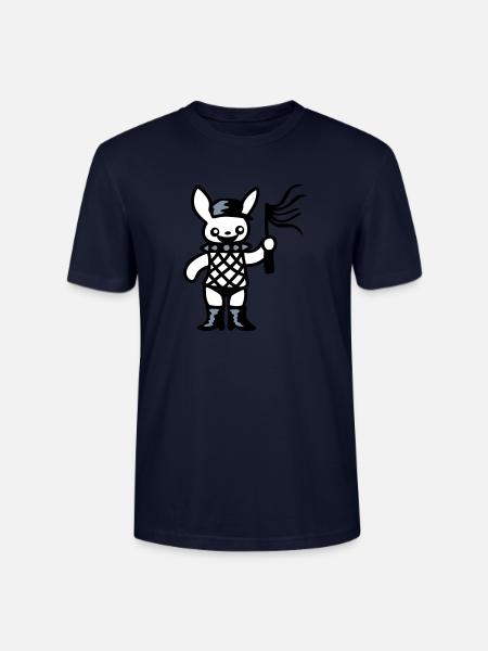 Pornohäschen 3 - Stanley/Stella Unisex Bio-T-Shirt CRAFTER - Navy