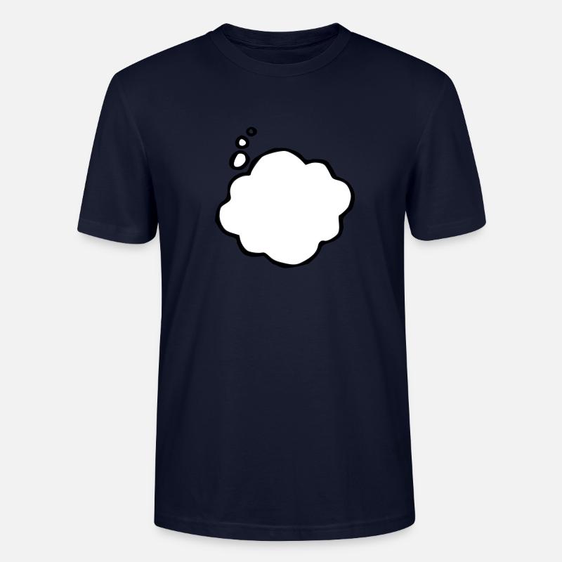 Thinking Bubble - Stanley/Stella CRAFTER Unisex Organic T-Shirt - navy