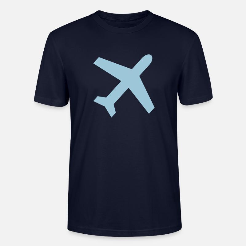 Avion - T-shirt bio CRAFTER Stanley Stella Unisexe - marine