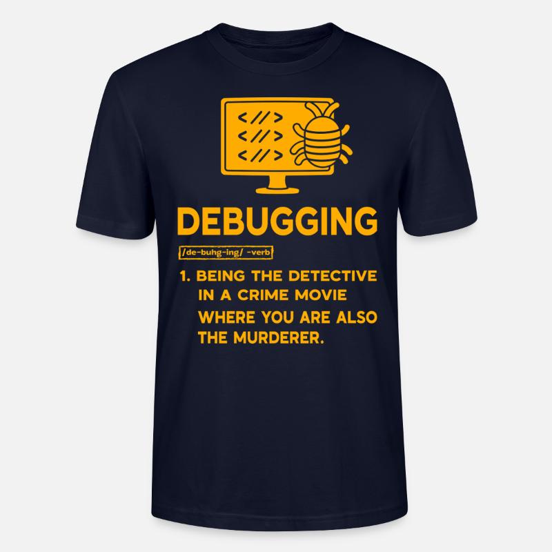 Debuggen - Stanley/Stella Unisex Bio-T-Shirt CRAFTER - Navy