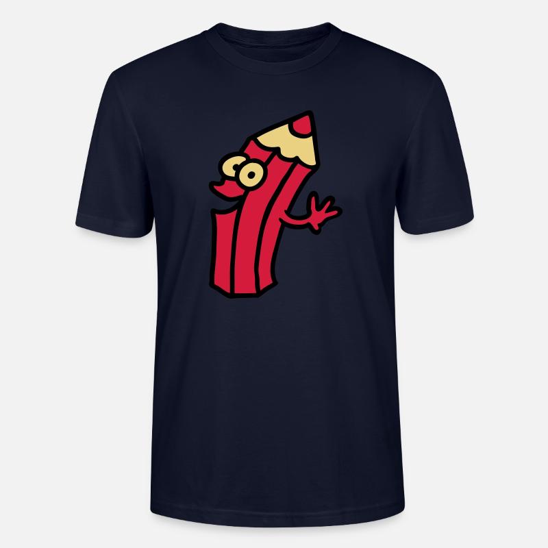 fröhlicher stift - Stanley/Stella Unisex Bio-T-Shirt CRAFTER - Navy