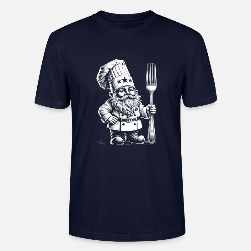Cuire - T-shirt bio CRAFTER Stanley Stella Unisexe - marine